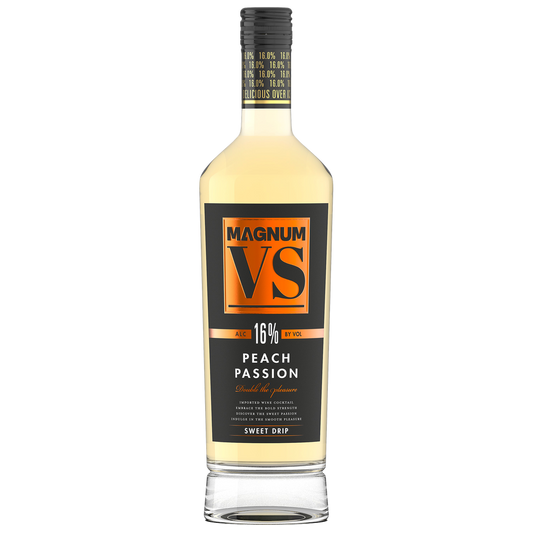 MAGNUM VS PEACH PASSION 750ML MIAMI LIQUOR WINE STORE