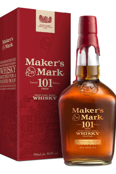 MAKER'S MARK 101 PROOF 750ML MIAMI LIQUOR WINE STORE