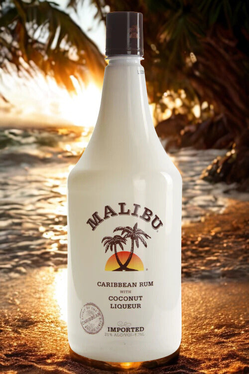 MALIBU COCONUT FLAVOR 1.75L MIAMI LIQUOR WINE STORE