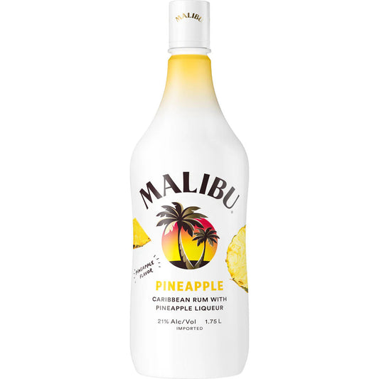 MALIBU PINEAPPLE 1.75L MIAMI LIQUOR WINE STORE