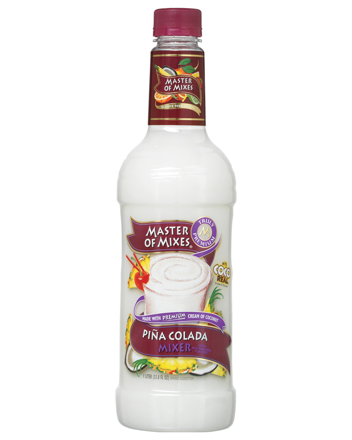 MASTER OF MIXES PINA COLADA  1L MIAMI LIQUOR WINE STORE