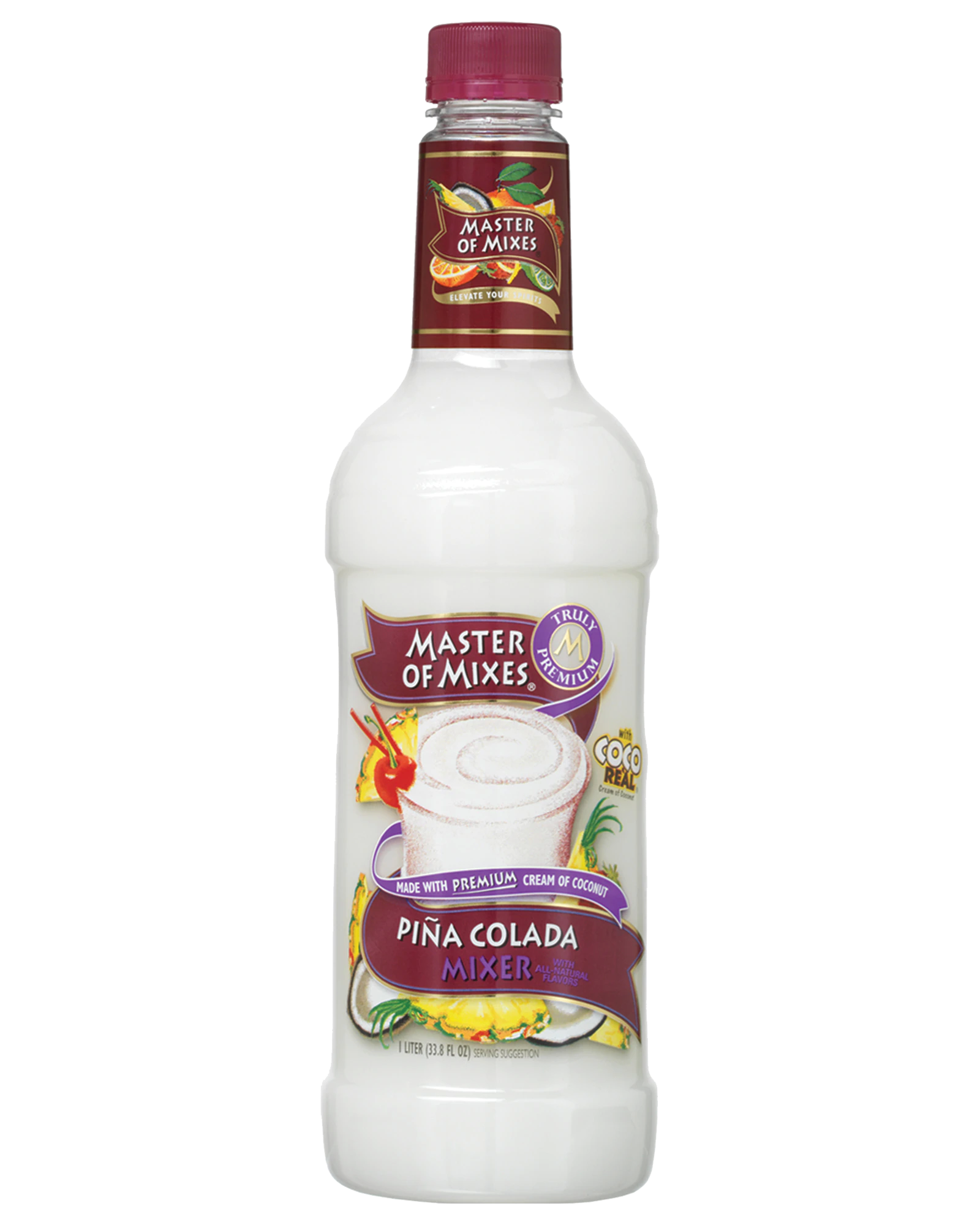 MASTER OF MIXES PINA COLADA  1L MIAMI LIQUOR WINE STORE