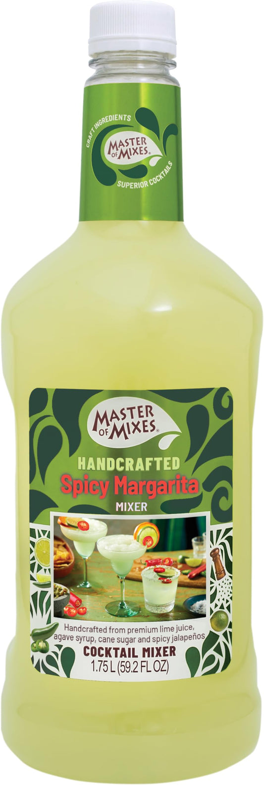 MASTER OF MIXES SPICY MARGARITA 1.75L MIAMI LIQUOR WINE STORE