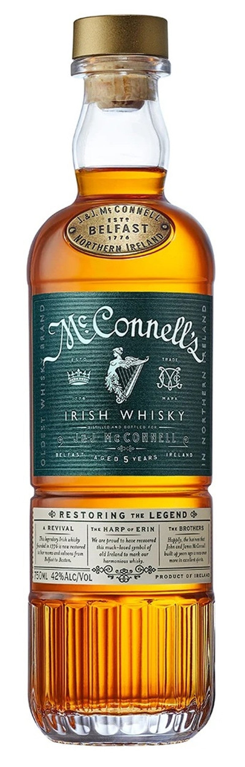 MC CONNELL'S IRISH WHISKY 750ML MIAMI LIQUOR WINE STORE