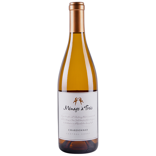 MENAGE A TROIS CHARDONNAY 750ML MIAMI LIQUOR WINE STORE