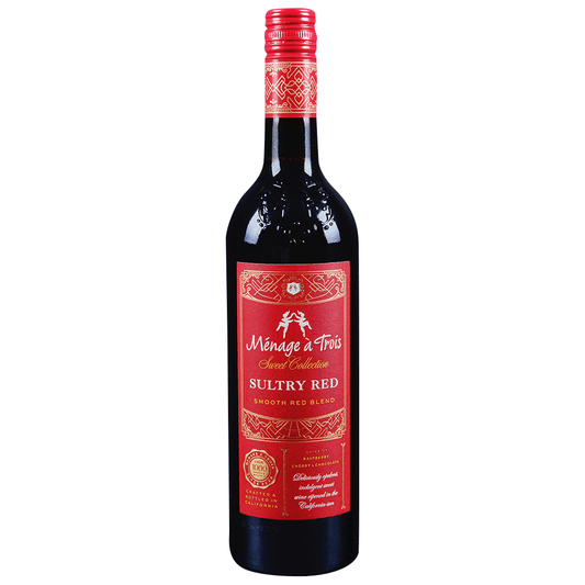 MENAGE A TROIS RED 750ML MIAMI LIQUOR WINE STORE