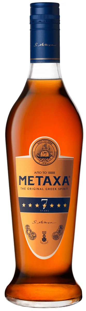 METAXA GREEK SPIRIT 7 STARS 750ML MIAMI LIQUOR WINE STORE