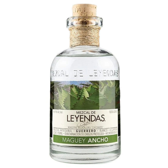 MEZCAL DE LEYENDAS MAGUEY ANCHO 750ML MIAMI LIQUOR WINE STORE
