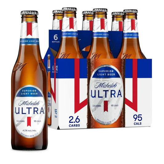 MICHELOB ULTRA 6PK BOTTLE MIAMI LIQUOR WINE STORE