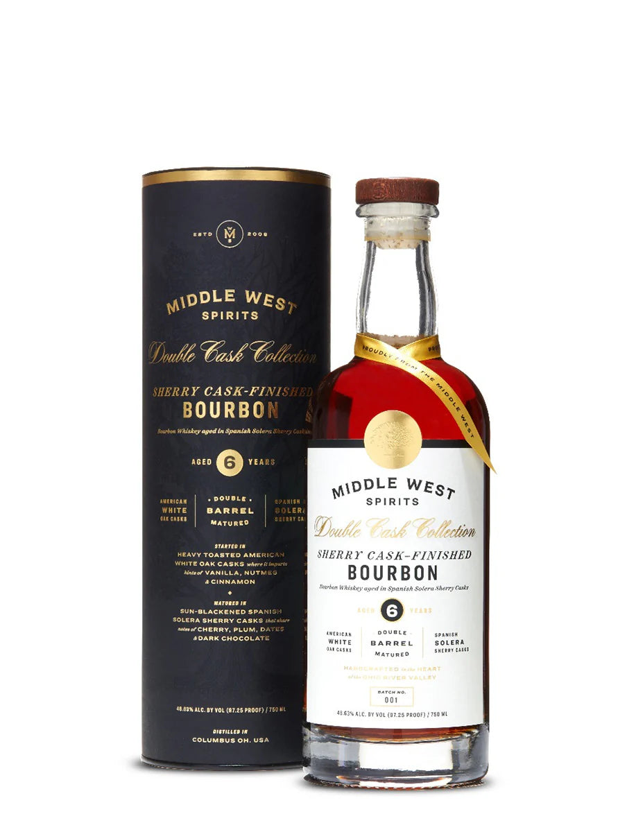 MIDDLE WEST DOUBLE CASK SHERRY CASK 6YRS 750ML MIAMI LIQUOR WINE STORE