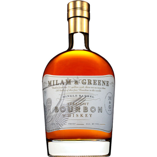 MILAM & GREENE SINGLE BARREL 750ML MIAMI LIQUOR WINE STORE