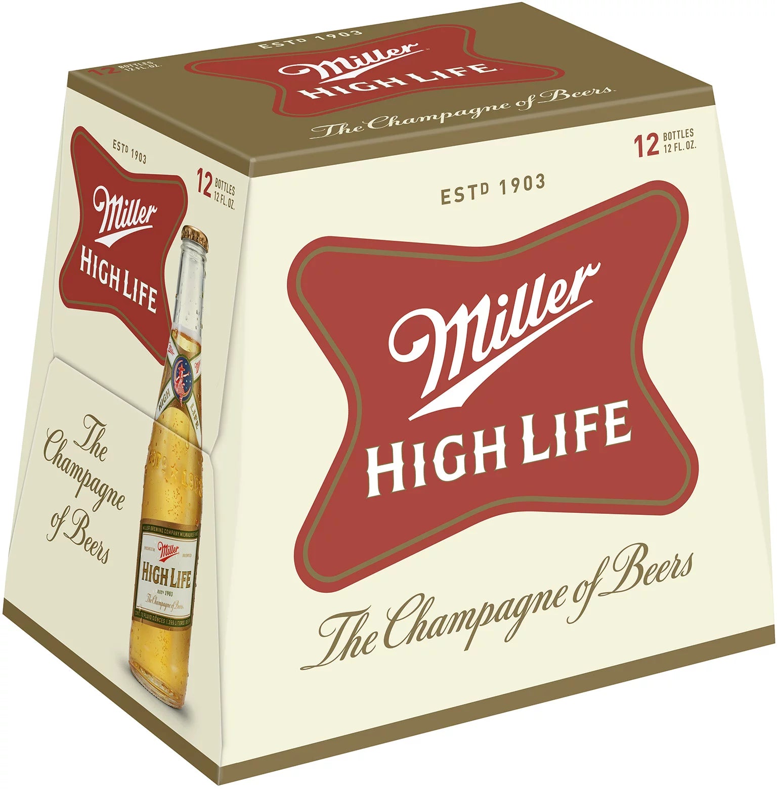 MILLER HIGH LIFE 12PK BOTTLE MIAMI LIQUOR WINE STORE
