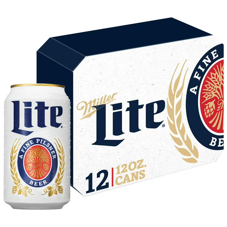 MILLER LITE 12PK CAN MIAMI LIQUOR WINE STORE
