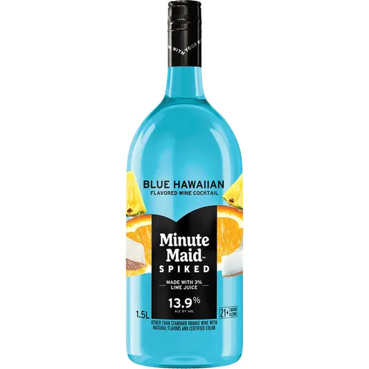 MINUTE MAID SPIKED BLUE HAWAIIAN 1.5L MIAMI LIQUOR WINE STORE