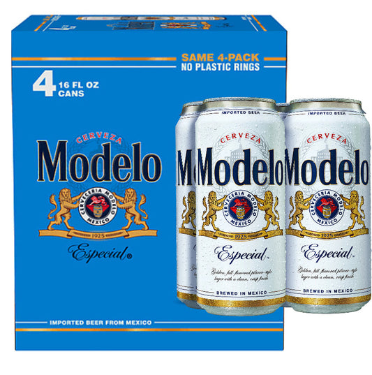 MODELO ESPECIAL 4PK CAN MIAMI LIQUOR WINE STORE