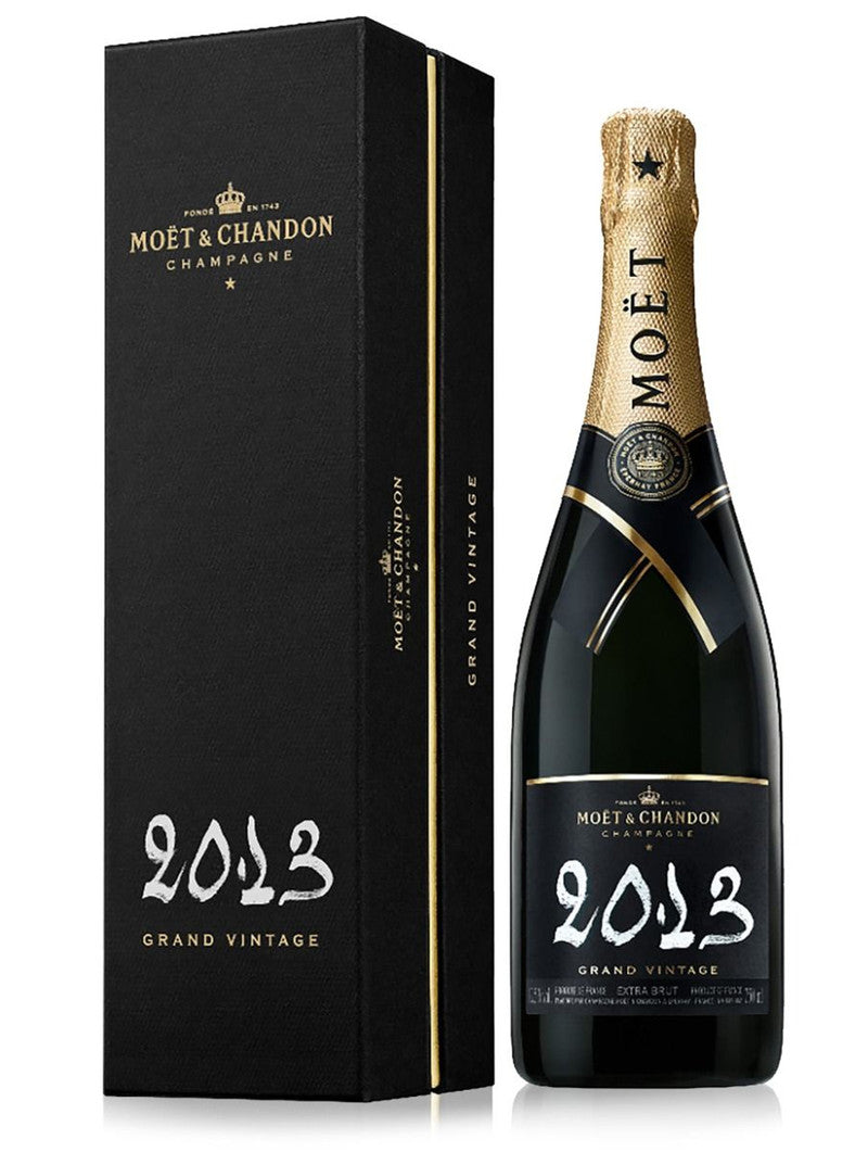 MOET & CHANDON GRAND VINTAGE GOLD 2013 750ML MIAMI LIQUOR WINE STORE