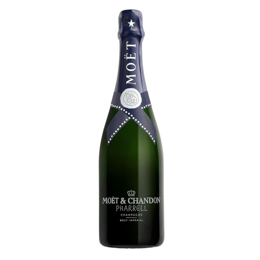 MOET & CHANDON X PHARRELL WILLIAMS LIMITED EDITION BRUT IMPERIAL 750ML MIAMI LIQUOR WINE STORE