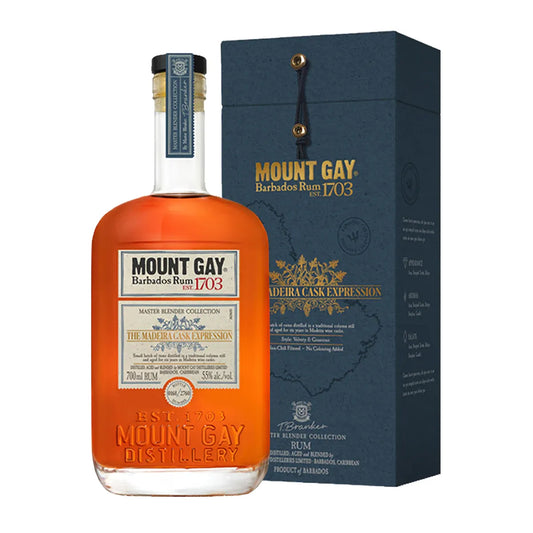 MOUNT GAY MADEIRA CASK EXPRESSION MASTER BLENDER COLLECTION 700ML MIAMI LIQUOR WINE STORE