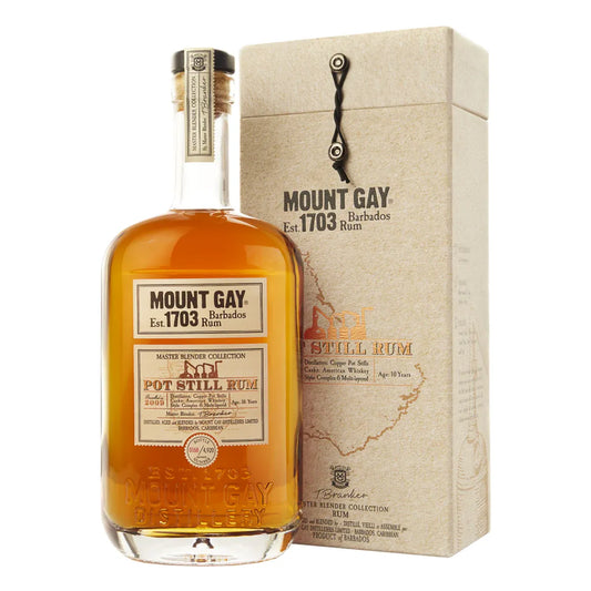 MOUNT GAY POT STILL MASTER BLENDER COLLECTION 700ML MIAMI LIQUOR WINE STORE