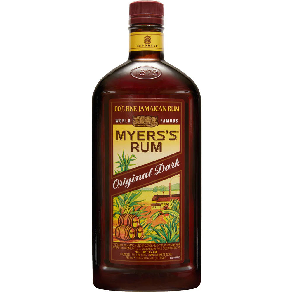 MYERS'S RUM ORIGINAL DARK 750ML MIAMI LIQUOR WINE STORE