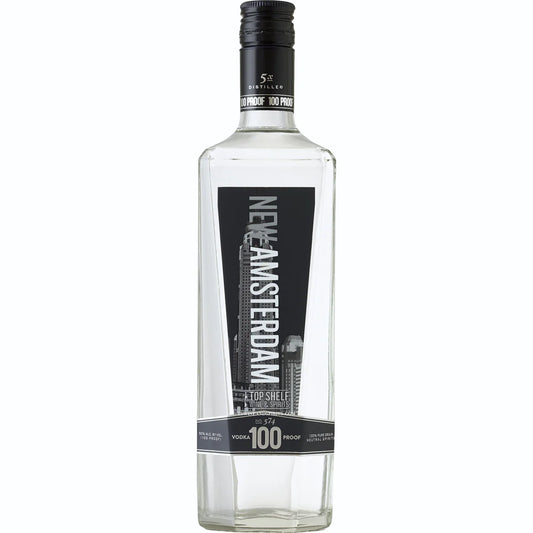NEW AMSTERDAM 100 PROOF VODKA 750ML MIAMI LIQUOR WINE STORE