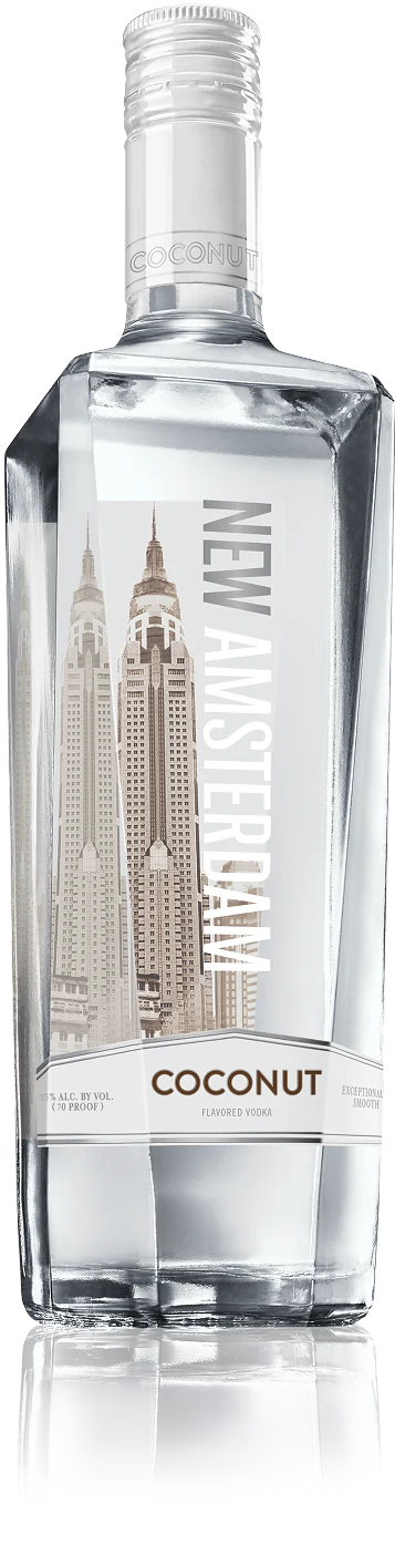 NEW AMSTERDAM COCONUT 750ML MIAMI LIQUOR WINE STORE