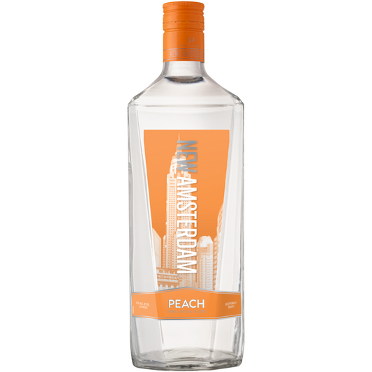 NEW AMSTERDAM PEACH 1.75L MIAMI LIQUOR WINE STORE