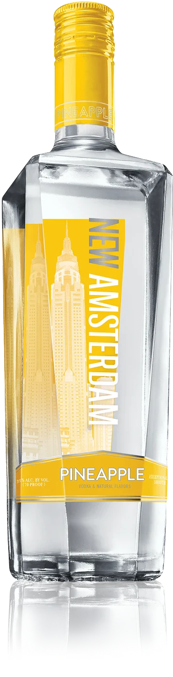 NEW AMSTERDAM PINEAPPLE 750ML MIAMI LIQUOR WINE STORE