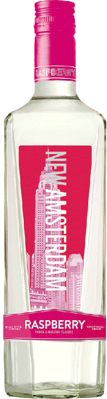 NEW AMSTERDAM RASPBERRY 750ML MIAMI LIQUOR WINE STORE