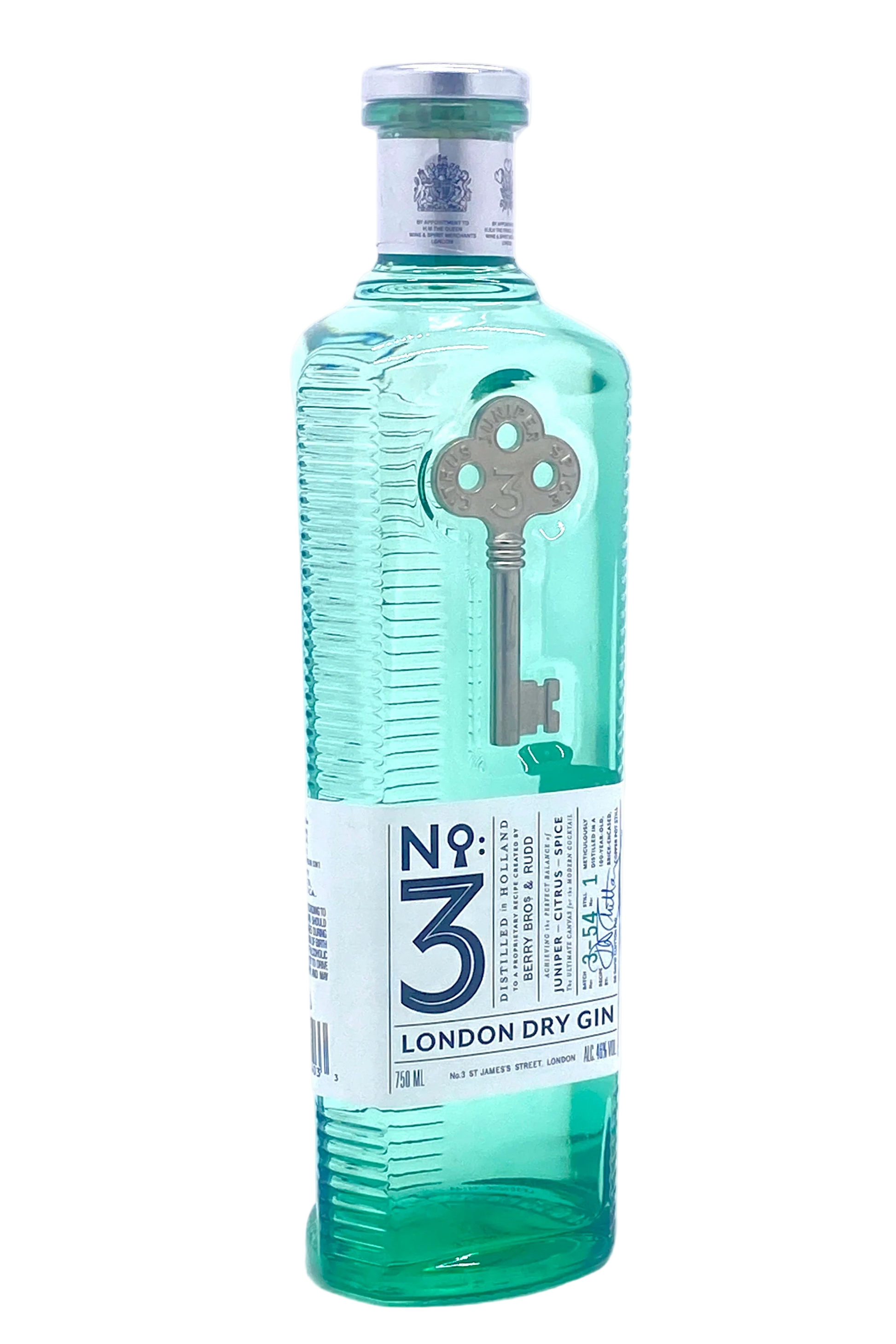 NO. 3 LONDON DRY GIN 750ML NO. 3 LONDON DRY GIN 750ML