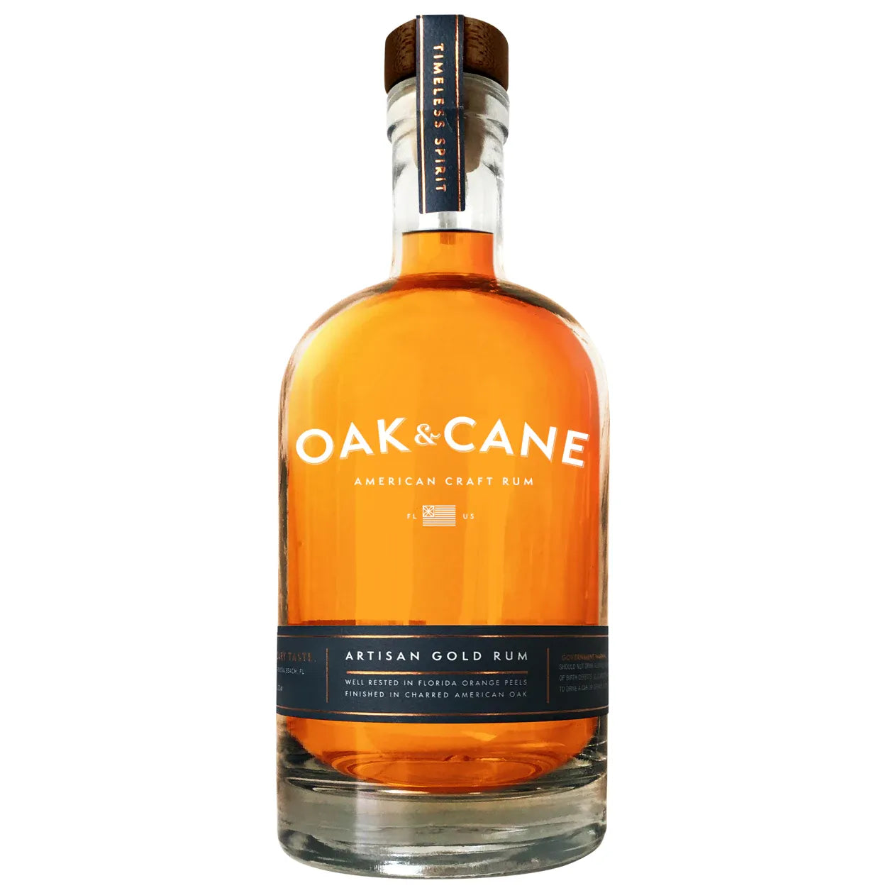 OAK & CANE ARTISAN GOLD RUM 750ML MIAMI LIQUOR WINE STORE