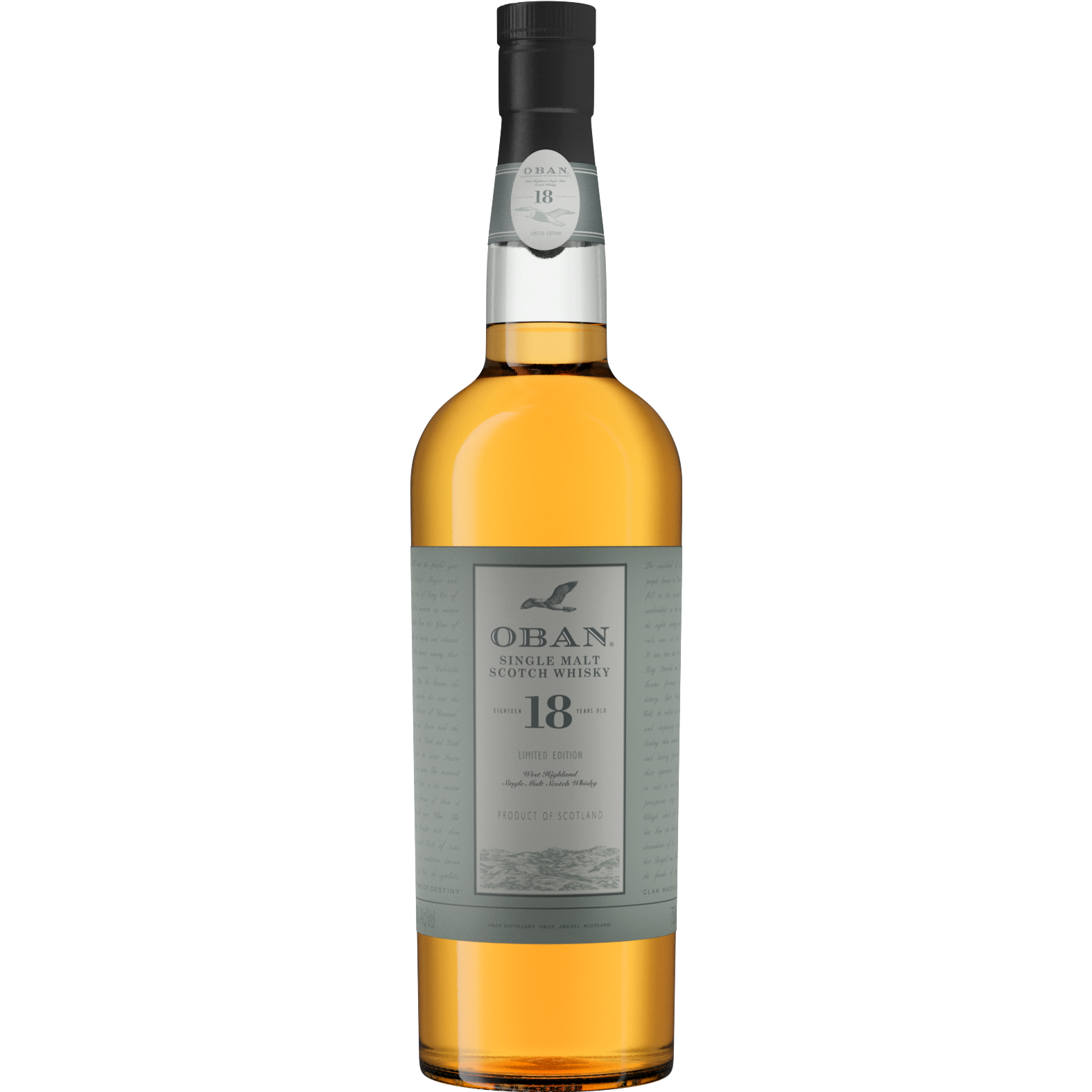 OBAN 18 YEARS OLD 750ML MIAMI LIQUOR WINE STORE