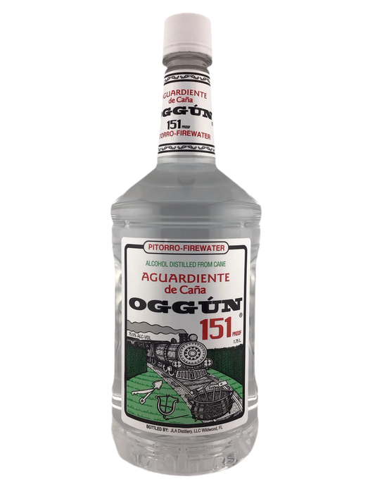 OGGUN 151 AGUARDIENTE 1.75L MIAMI LIQUOR WINE STORE