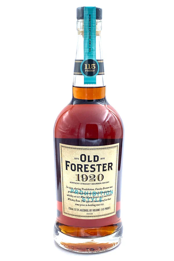 OLD FORESTER 1920 PROHIBITION STYLE 750ML MIAMI LIQUOR WINE STORE