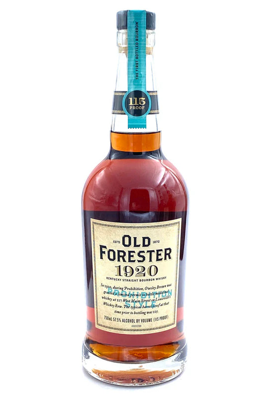 OLD FORESTER 1920 PROHIBITION STYLE 750ML MIAMI LIQUOR WINE STORE