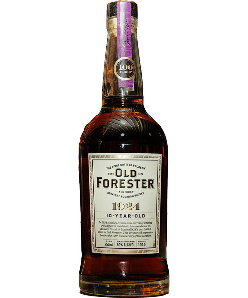 OLD FORESTER 1924 10YRS OLD 750ML MIAMI LIQUOR WINE STORE