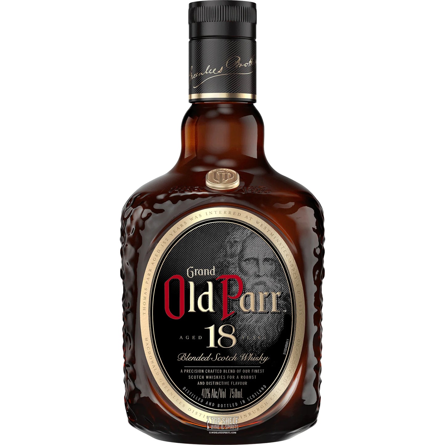 OLD PARR AGED 18 YEARS 750ML MIAMI LIQUOR WINE STORE