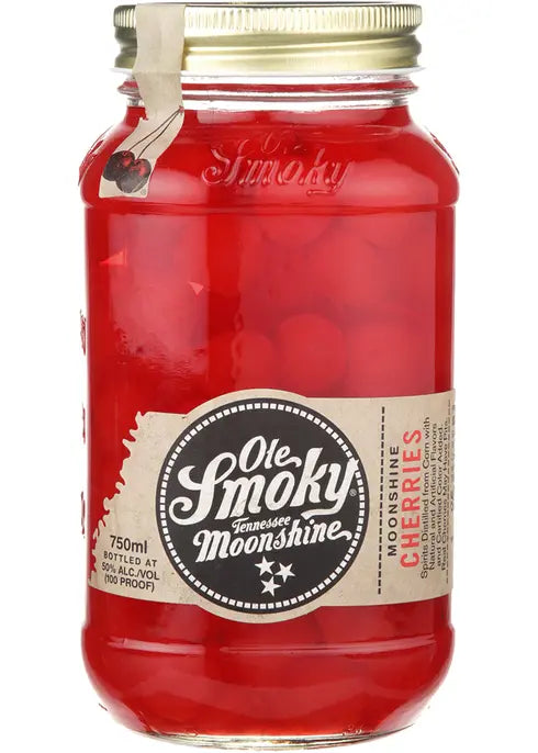 OLE SMOKY MOONSHINE CHERRIES 750ML MIAMI LIQUOR WINE STORE