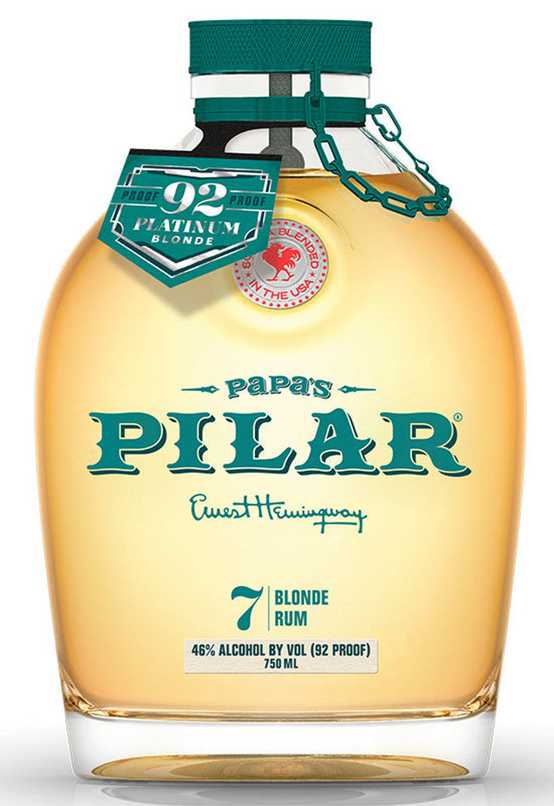 PAPA'S PILAR 7 BLONDE RUM 750ML MIAMI LIQUOR WINE STORE