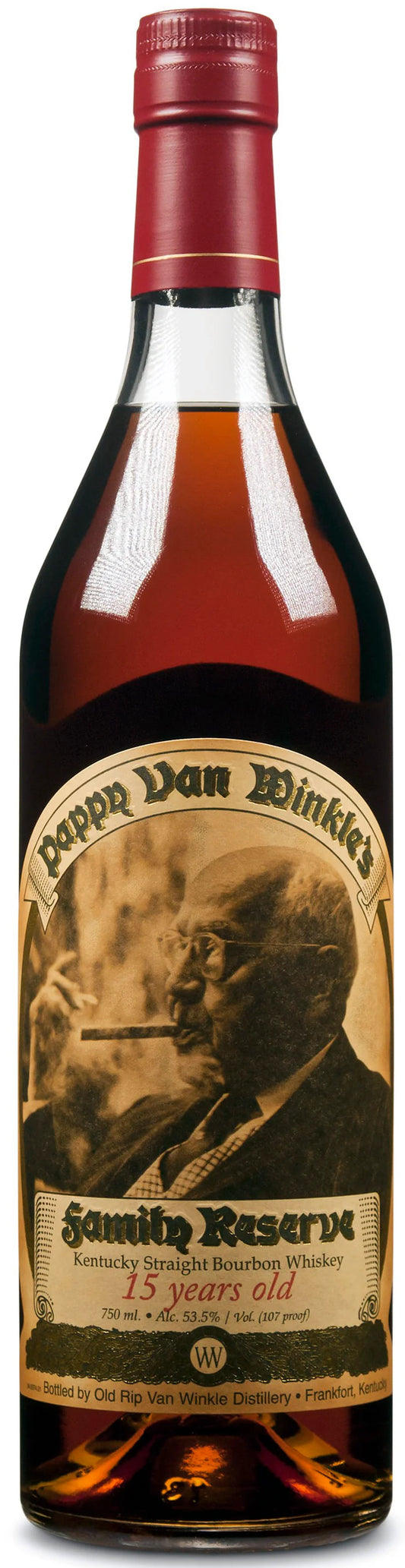 PAPPY VAN WINKLE 15 YEARS FAMILY RESERVE 750ML MIAMI LIQUOR WINE STORE