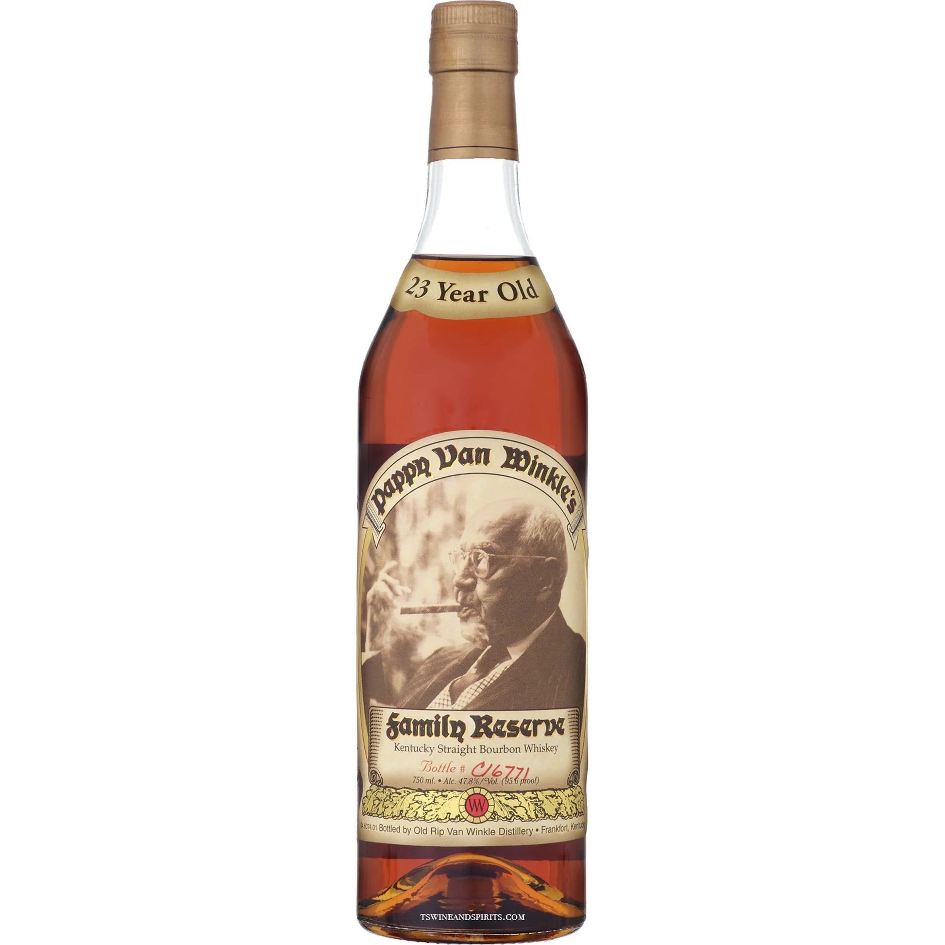PAPPY VAN WINKLE 23 YEARS OLD FAMILY RESERVE 750ML MIAMI LIQUOR WINE STORE