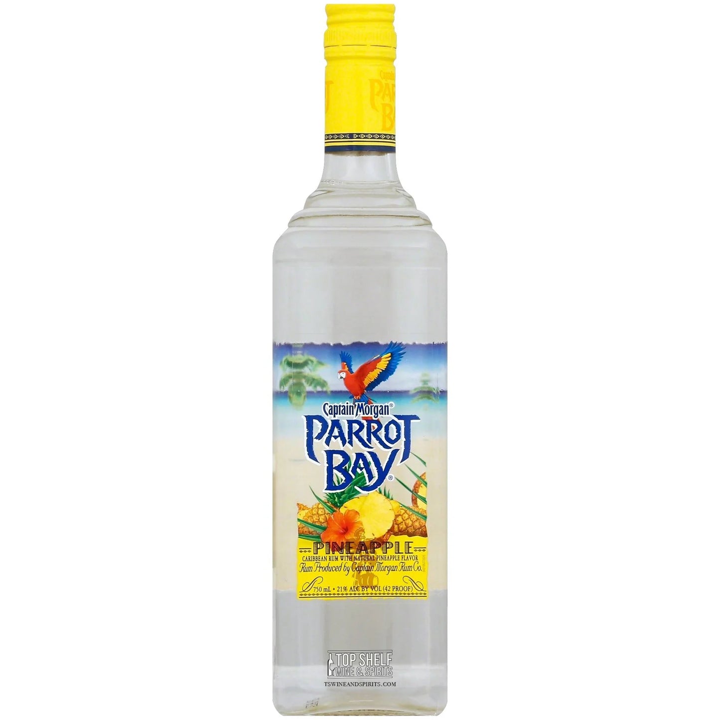 PARROT BAY PINEAPPLE 750ML MIAMI LIQUOR WINE STORE