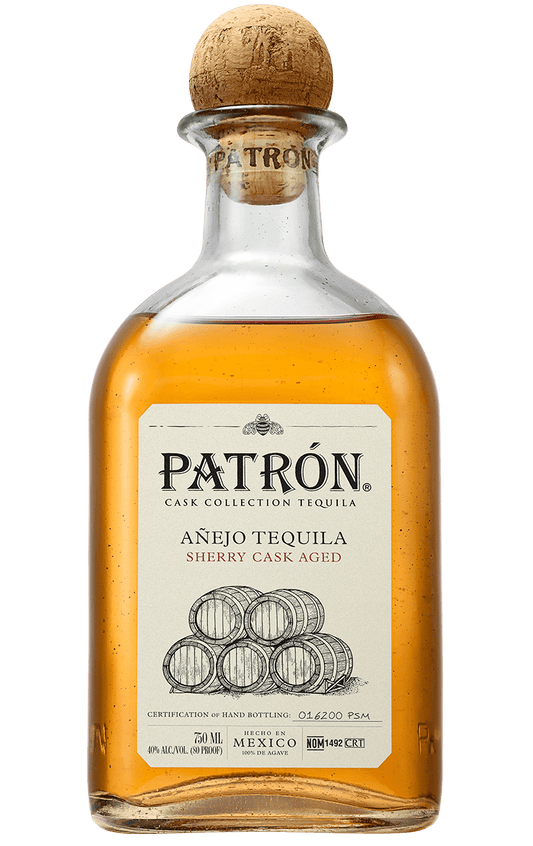 PATRON ANEJO TEQUILA SHERRY CASK AGED MIAMI LIQUOR WINE STORE