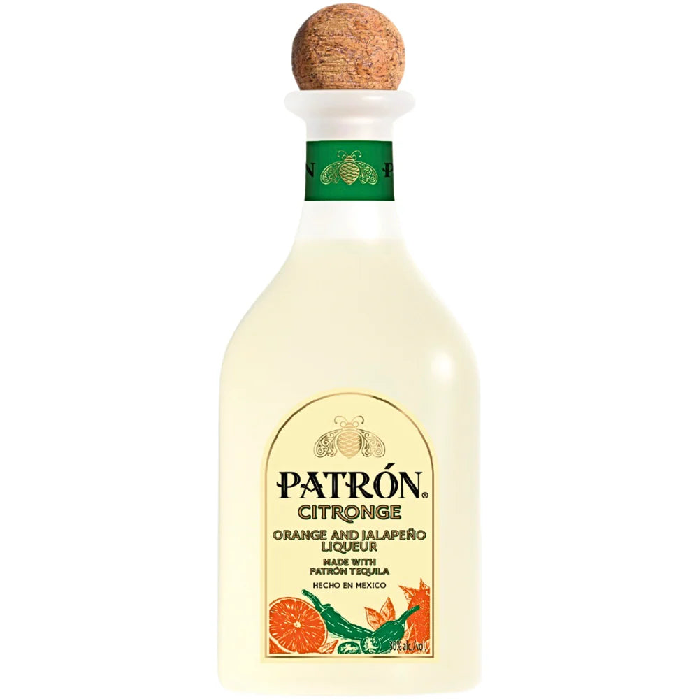 PATRON CITRONGE ORANGE & JALAPENO LIQUEUR 750ML MIAMI LIQUOR WINE STORE