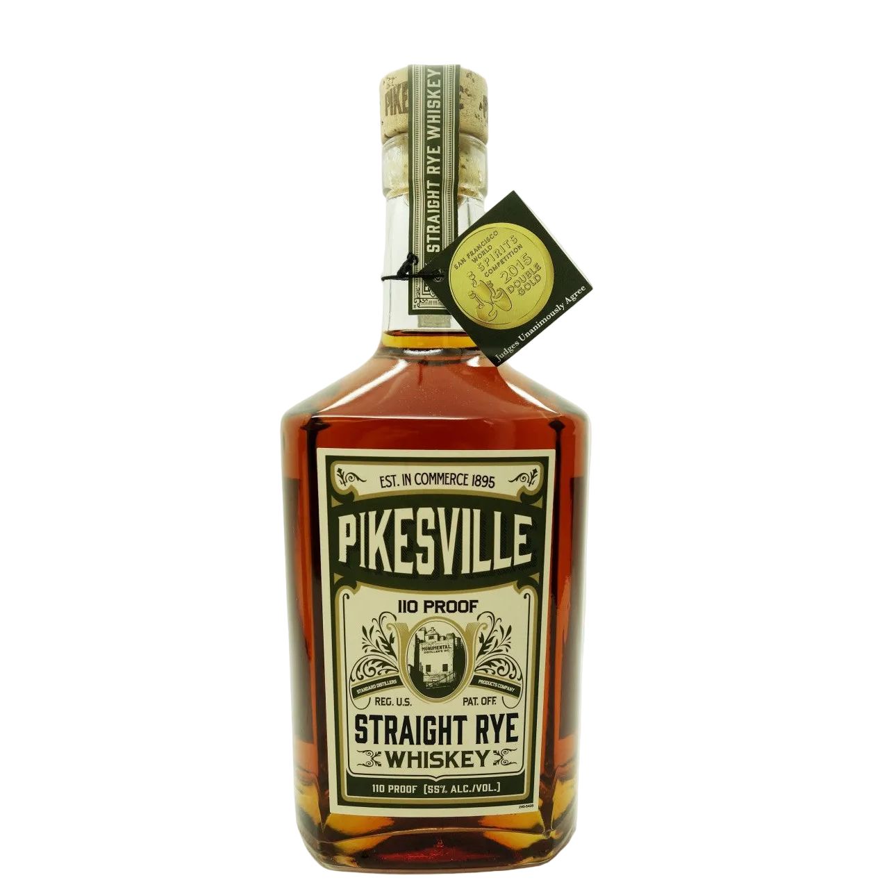 PIKESVILLE STRAIGHT RYE 750ML MIAMI LIQUOR WINE STORE