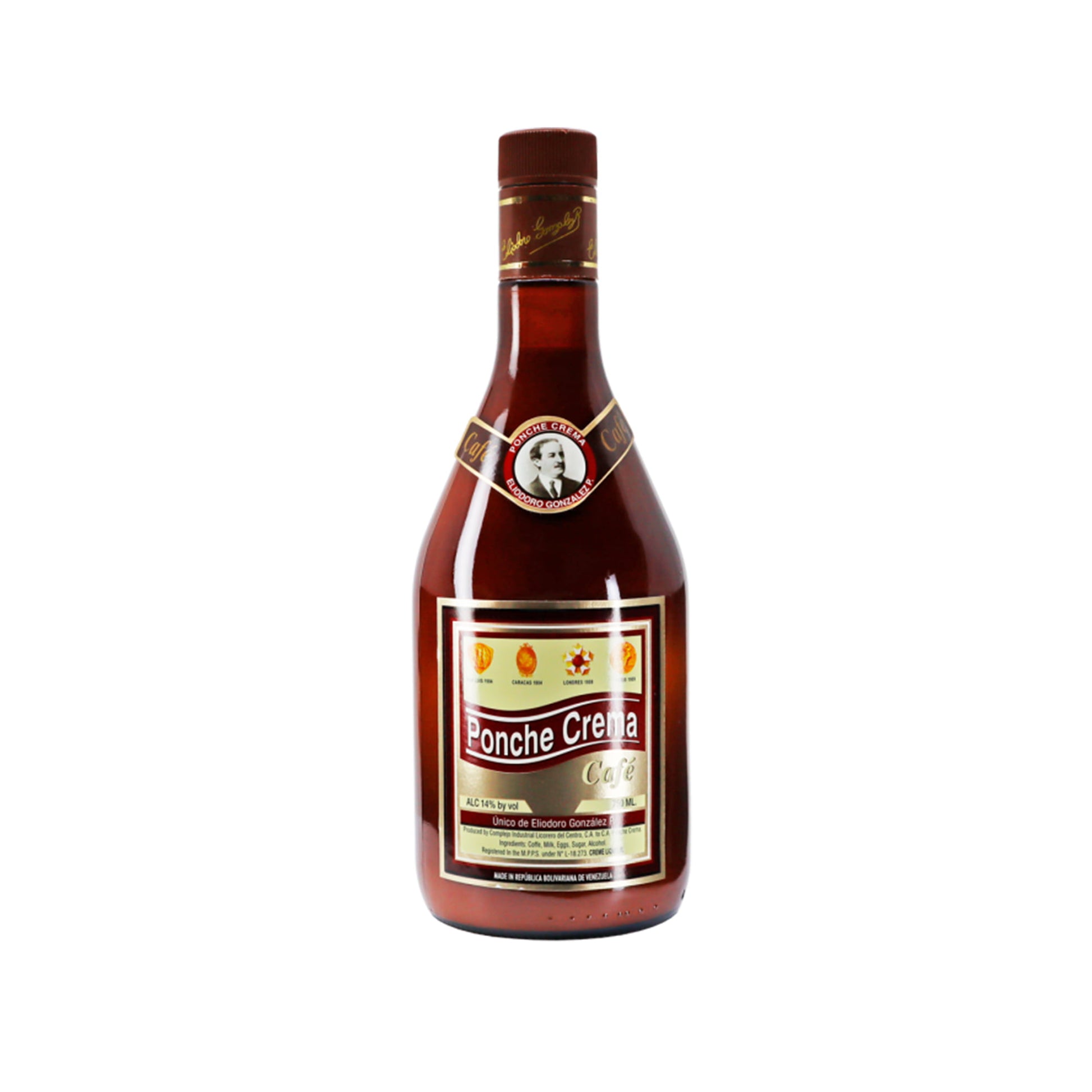 PONCHE CREMA CAFE 700ML MIAMI LIQUOR WINE STORE