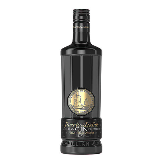 PUERTOS DE INDIAS GIN BLACK EDITION 750ML MIAMI LIQUOR WINE STORE