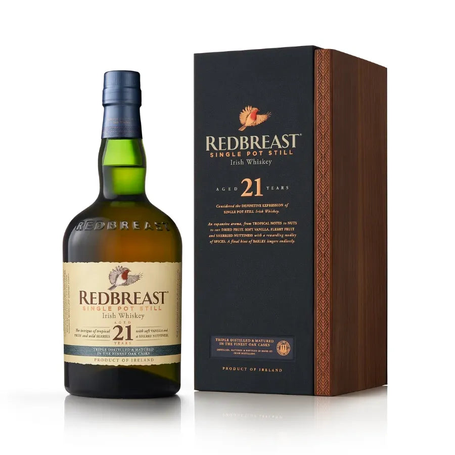 REDBREAST 21 YEARS SINGLE STILL POT 750ML MIAMI LIQUOR WINE STORE