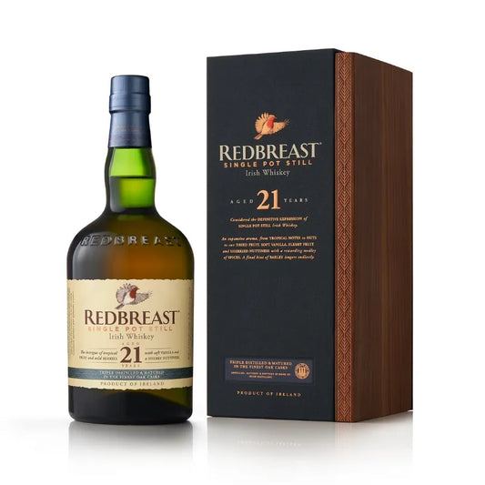 REDBREAST 21 YEARS SINGLE STILL POT 750ML MIAMI LIQUOR WINE STORE