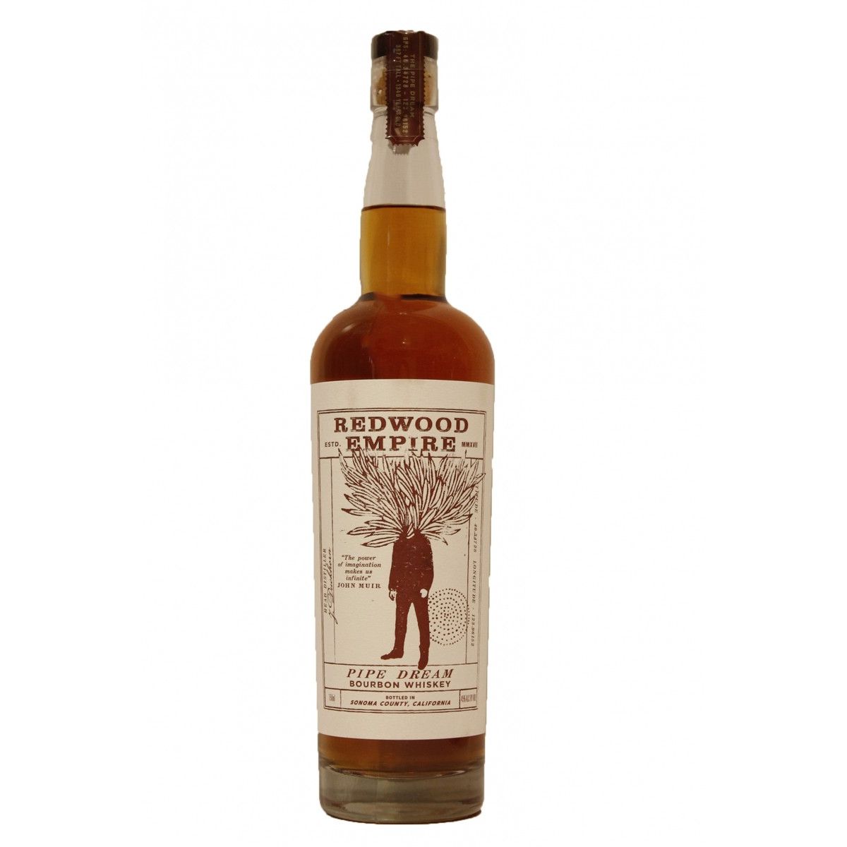 REDWOOD EMPIRE  PIPE DREAM BOURBON WHISKEY 750ML MIAMI LIQUOR WINE STORE